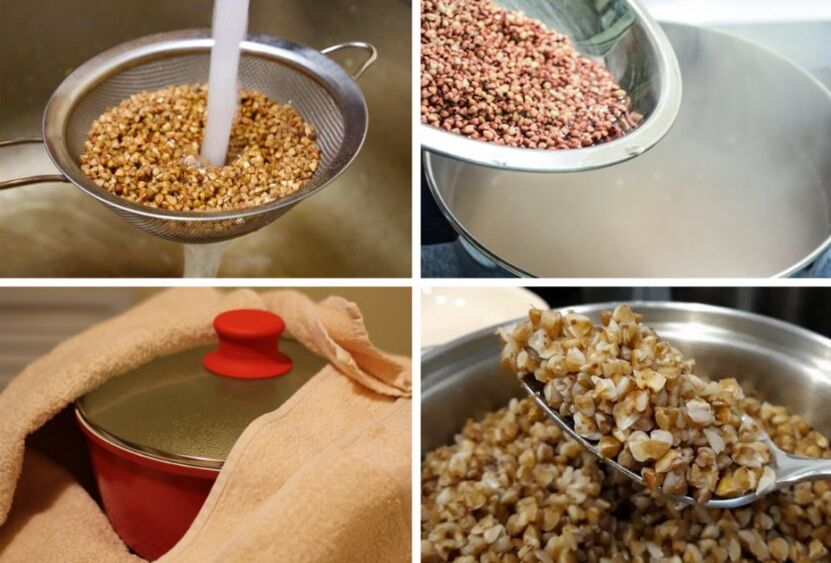 Trigo sarraceno para una dieta