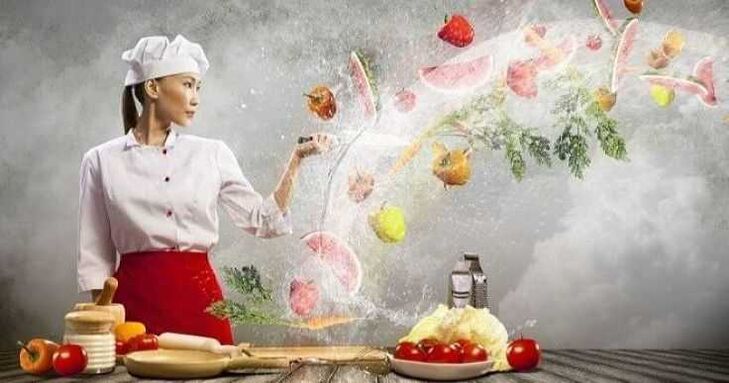 Dieta japonesa durante 14 días.