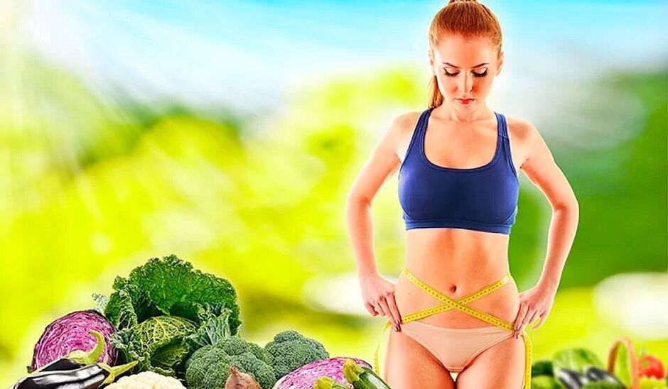 Cuerpo delgado con dieta Ducan
